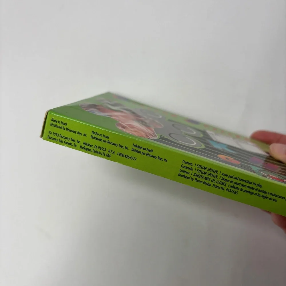 Vintage 1993 Discovery Toys‎ Stellar Speller Word Spelling Game 4000 Retro 90s